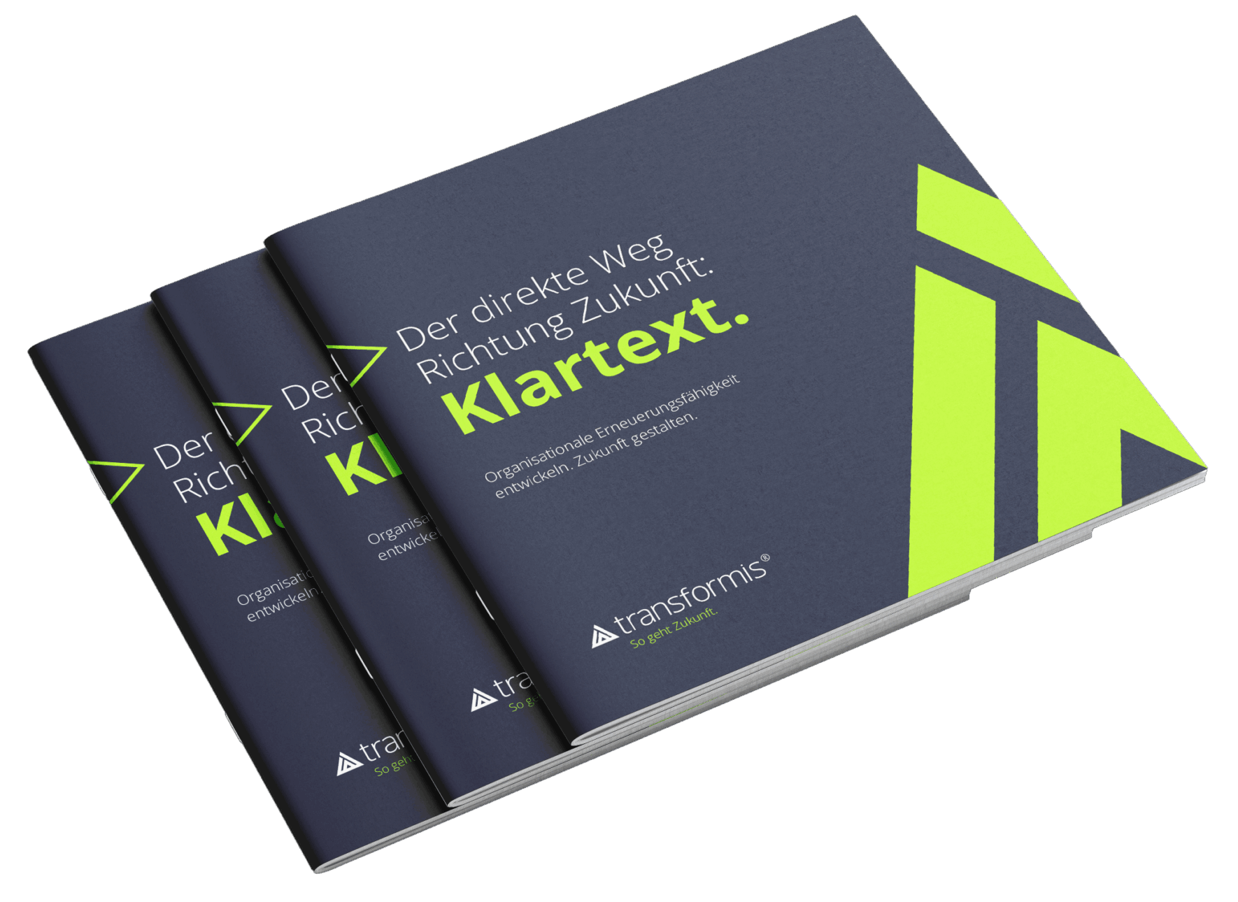 Klartext-Broschuere von transformis